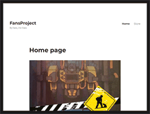 Tablet Screenshot of fansproject.com